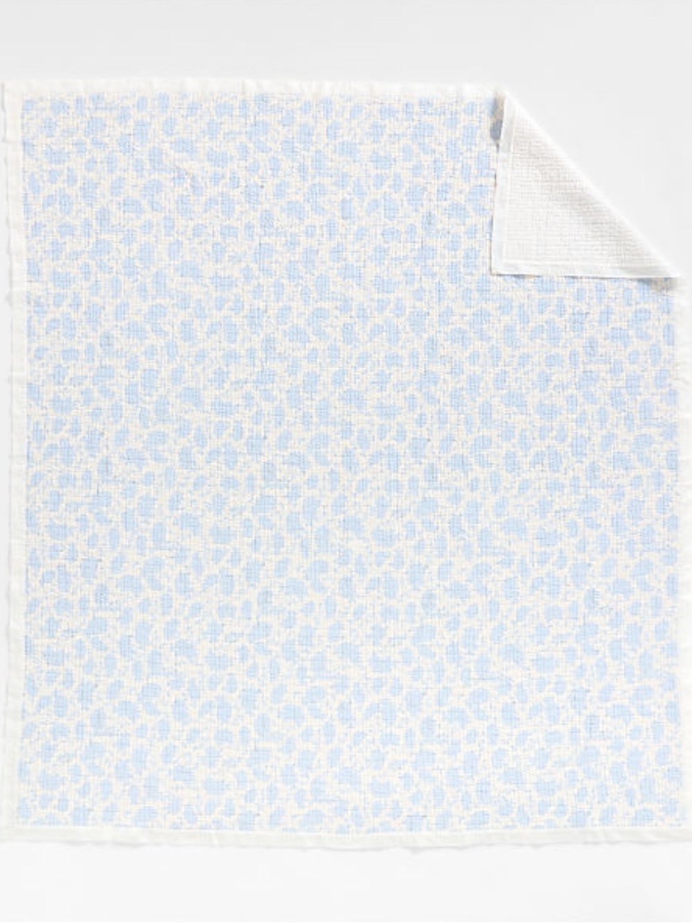 New! Crate&Barrel Blue Floral Quilt size King - Picture 6 of 6
